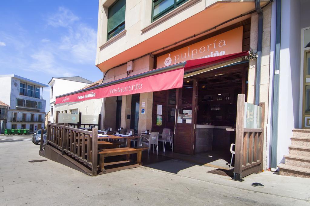 Pension Restaurante Casa Camino Палас-де-Рей Экстерьер фото